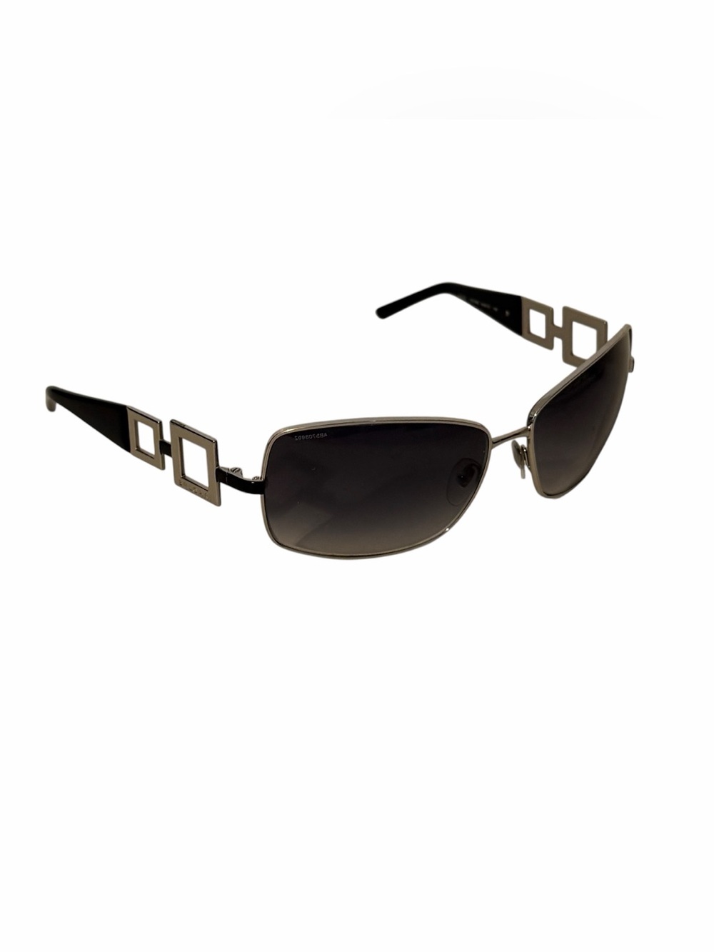 Bvlgari Sunglasses Womens One Size Black Square Gradient 6004 102/8G Italy